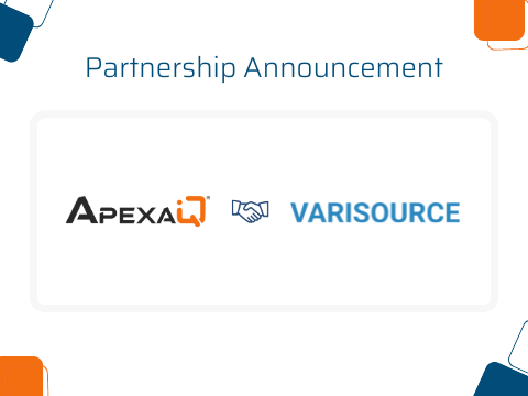 APEXA IQ Partnership Announcement WITH VARISOURCE