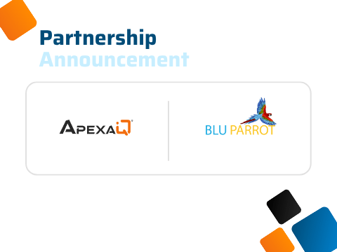 ApexaiQ Partnership Announcement with BLUPARROT