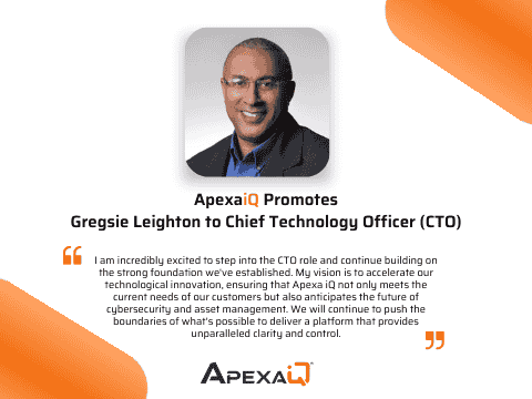 ApexaiQ Promotes Gregsie Leighton to Chief Technology Officer (CTO)